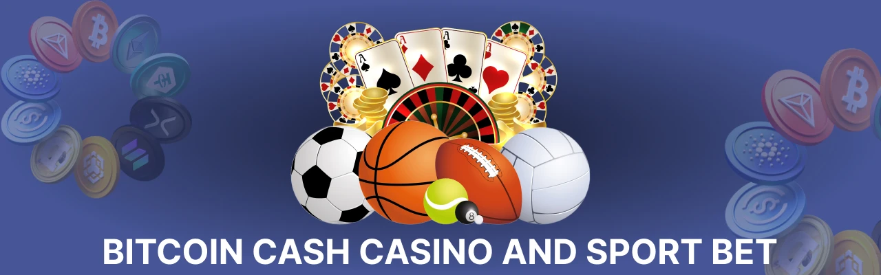Bitcoin cash casino sports betting