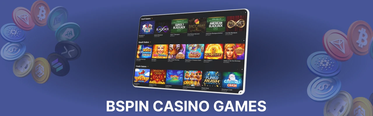 Bspin casino live games