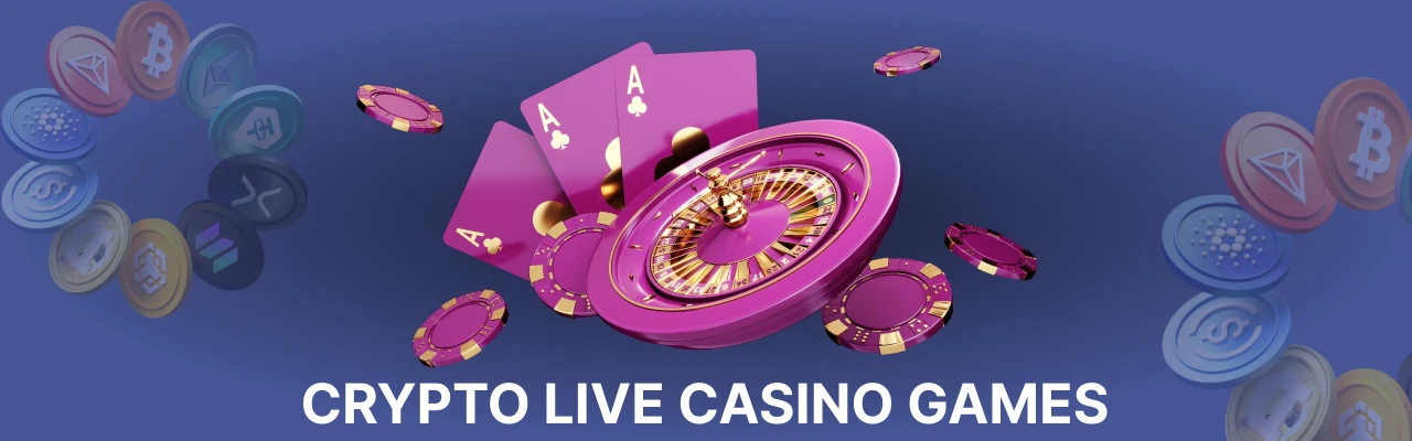 Crypto live casino games