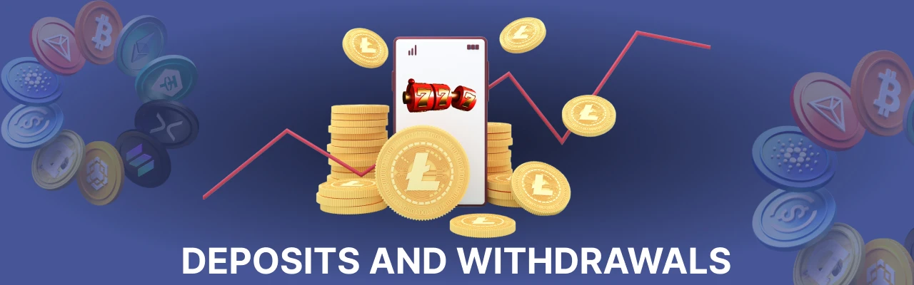 Deposit and withdrawals at litecoin casinos