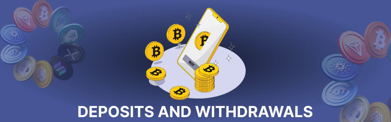 Deposit and withdrawals at trust dice casino