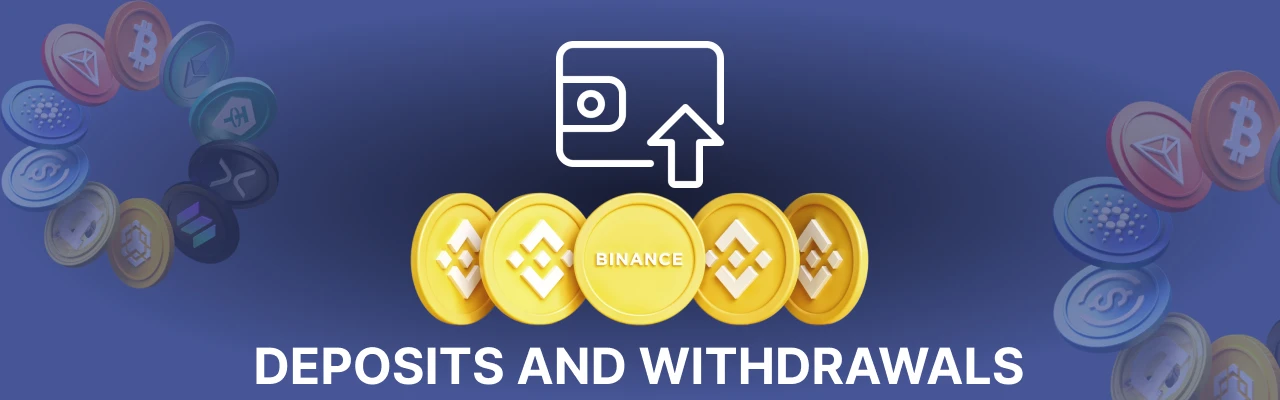 Deposits and withdrawals at binance coin casinos