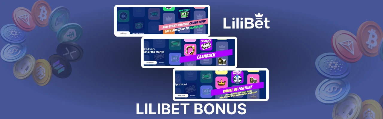 Lilibet casino bonuses