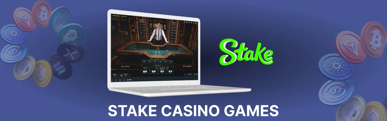 Stake crypto casino live games