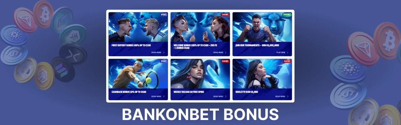 Bankonbet casino bonuses