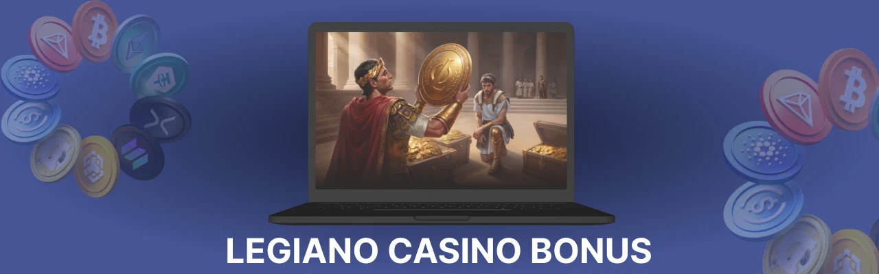 Legiano casino bonuses