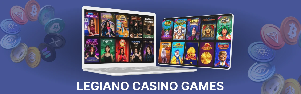 Legiano casino live games
