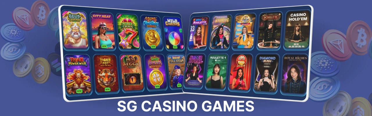 Sg casino live games