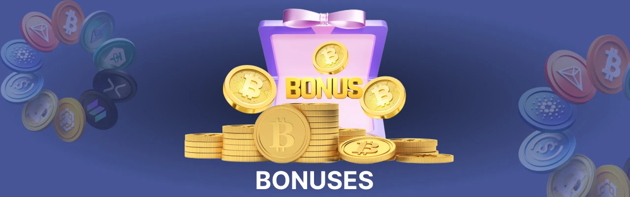 Bonuses at bitcoin gambling sites