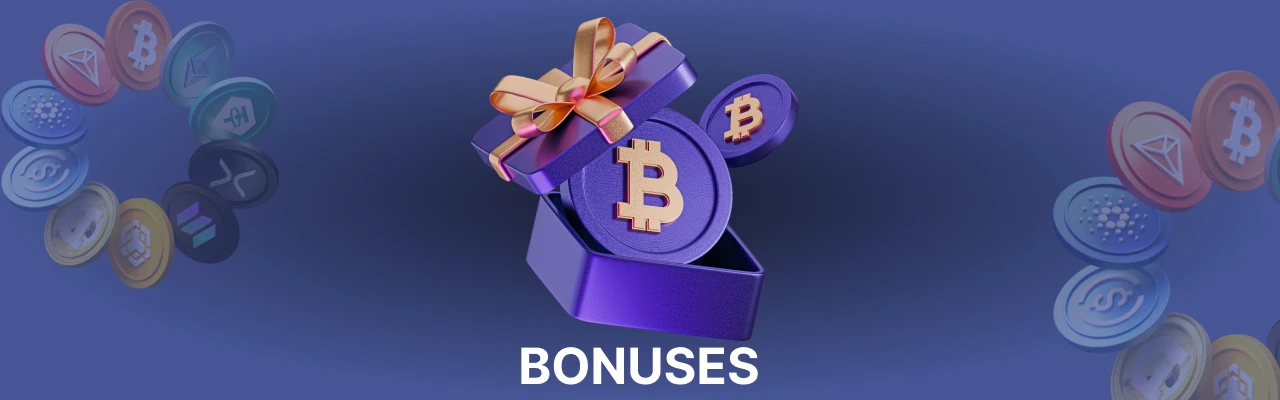 Bonuses at instant payout bitcoin casinos