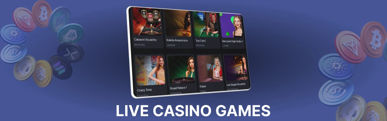 Betongame casino live games