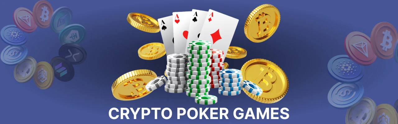 Play crypto poker games online