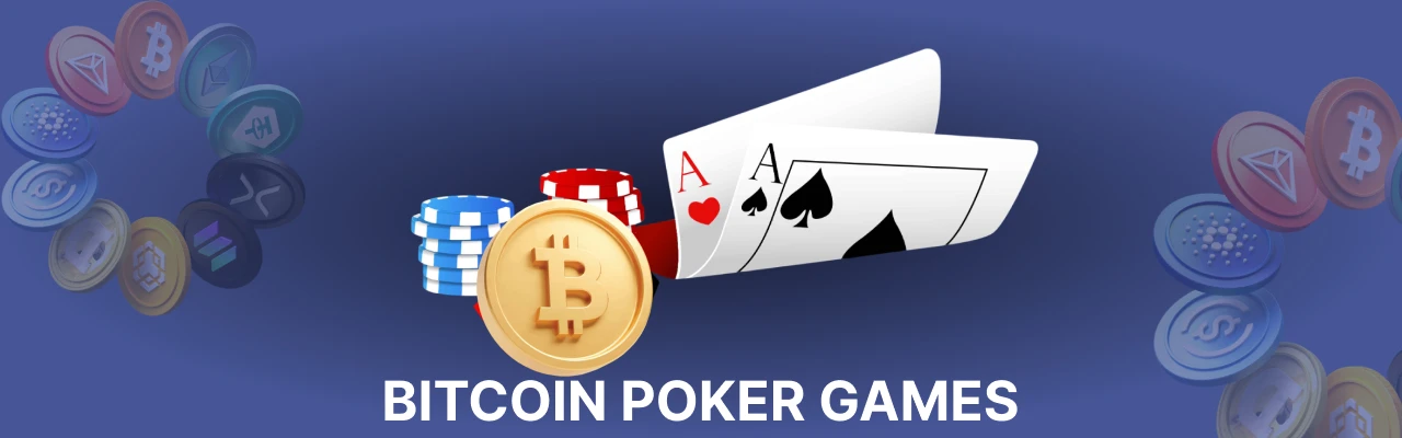 Varieties of bitcoin poker games