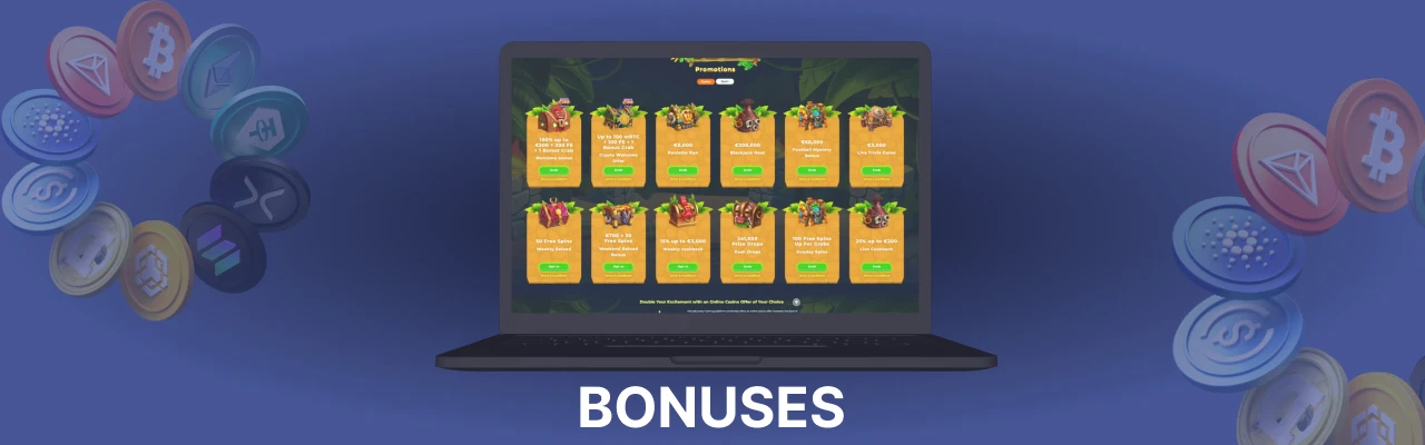 Wazamba live casino games bonuses