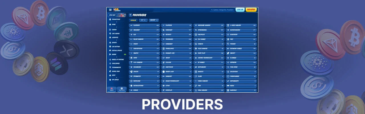Sg casino live game providers