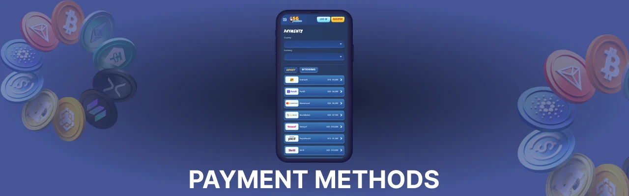 Sg casino payment methods