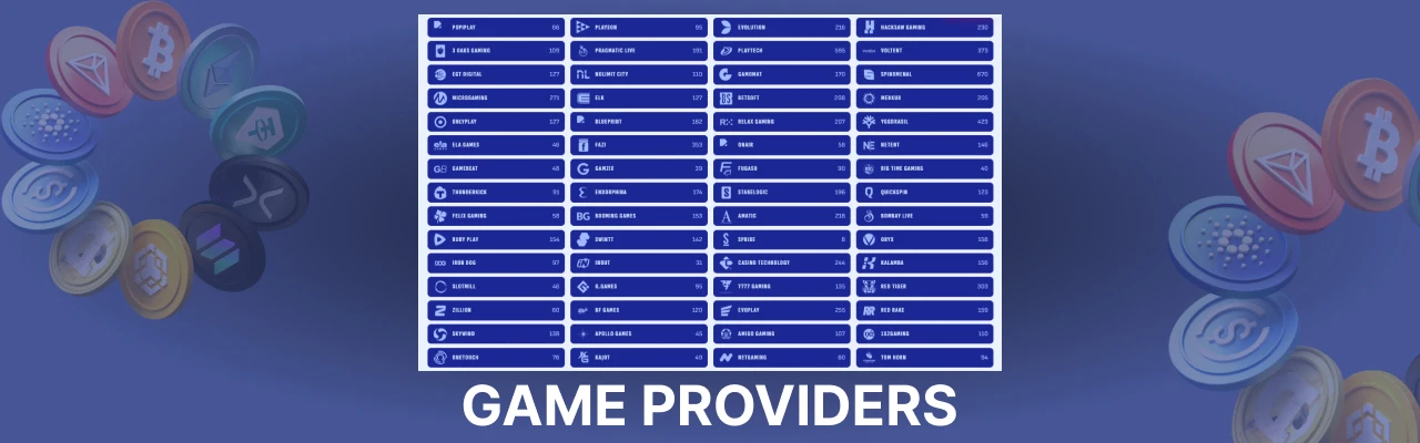 Bankonbet live casino game providers