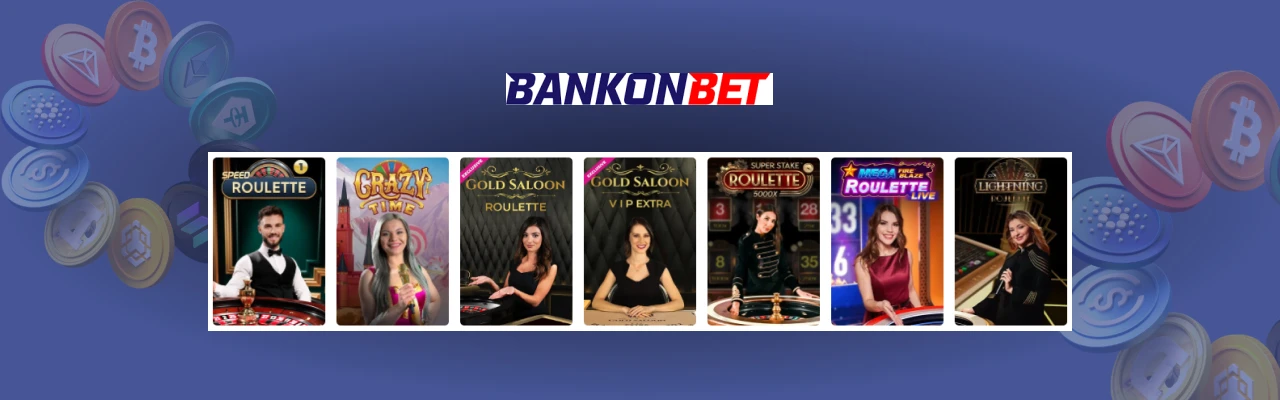 Bankonbet live casino games