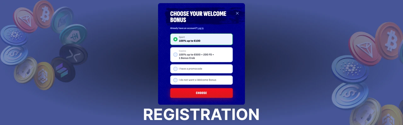 Bankonbet registration