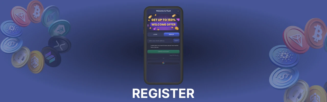 Register at flush casino